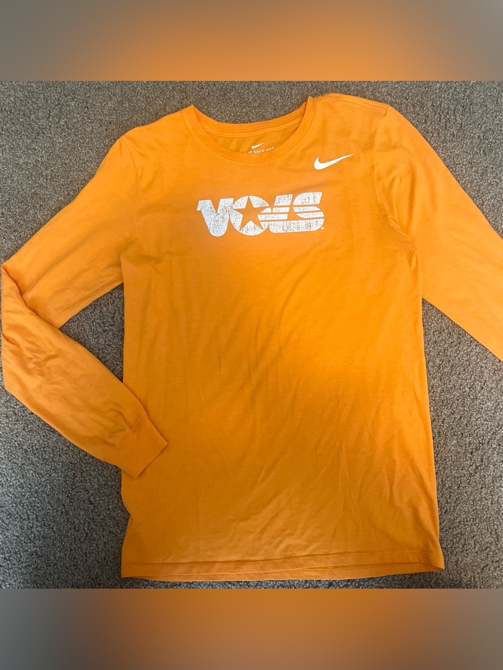 Nike Orange Long-Sleeve Tennessee Volunteers Graphic Tee